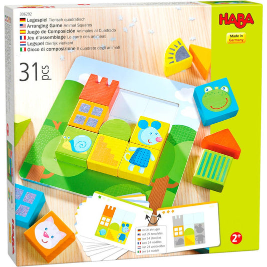 HABA Arranging game Animal Squares - Wooden Toy