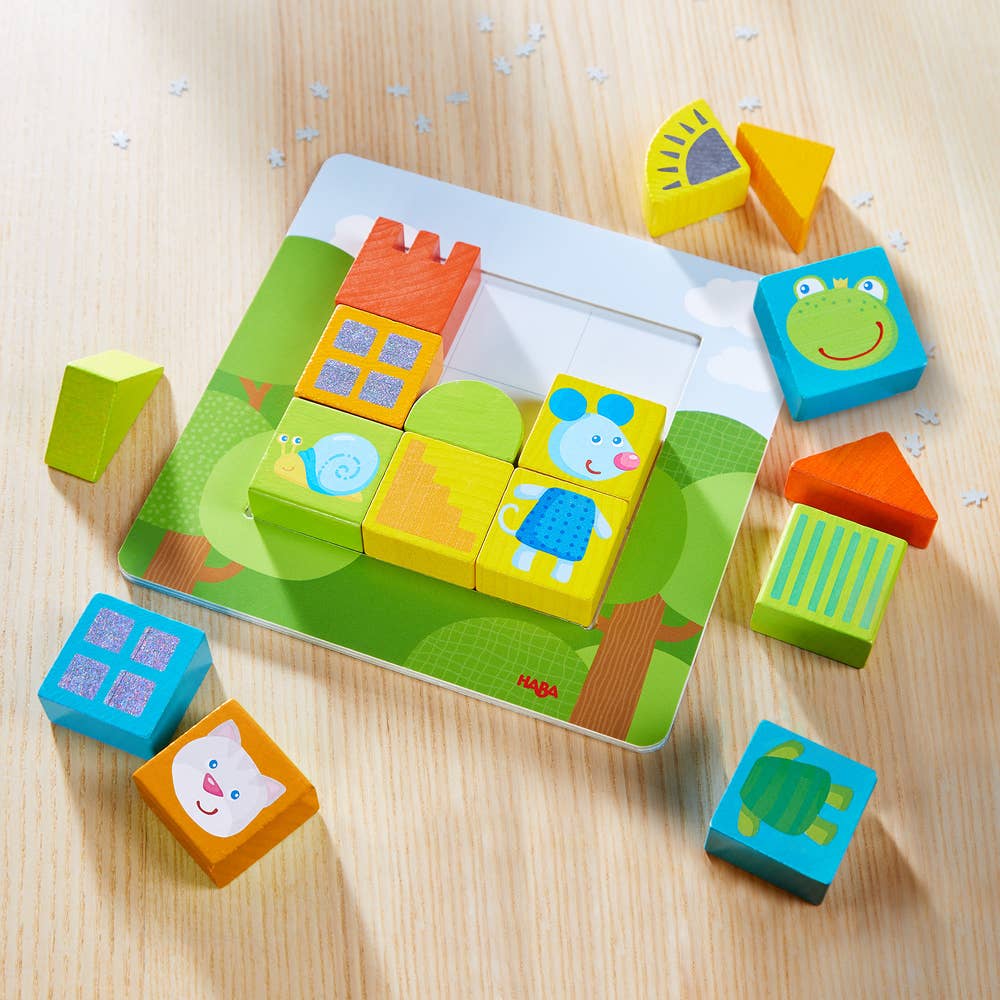 HABA Arranging game Animal Squares - Wooden Toy