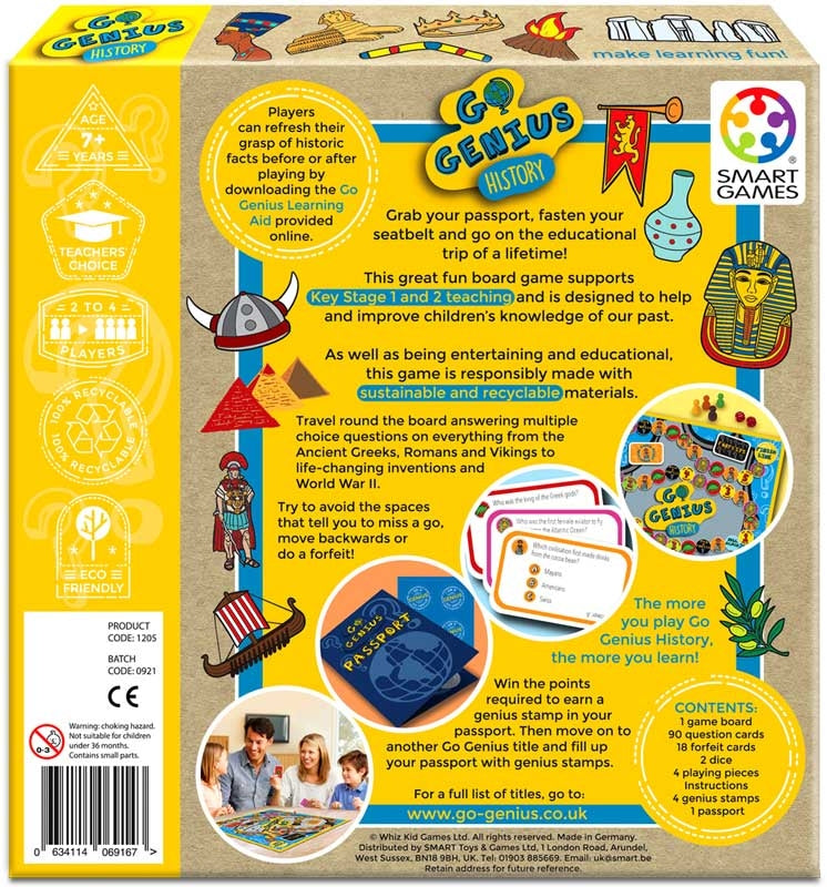 GO GENIUS HISTORY